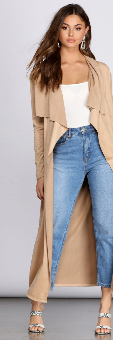 Under Cover Lover Trench Duster helps create the best summer outfit for a look that slays at any event or occasion!