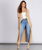 Under Cover Lover Trench Duster helps create the best summer outfit for a look that slays at any event or occasion!