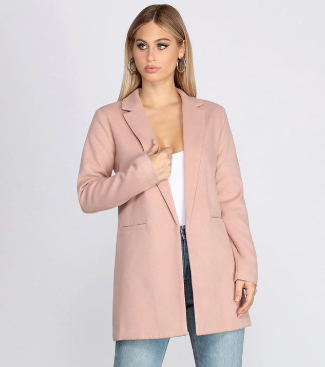 Unapologetically Girly Trench Coat helps create the best summer outfit for a look that slays at any event or occasion!