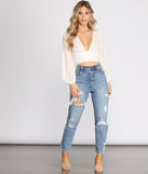 With fun and flirty details, Boho-Chic Tie-Front Top shows off your unique style for a trendy outfit for the summer season!
