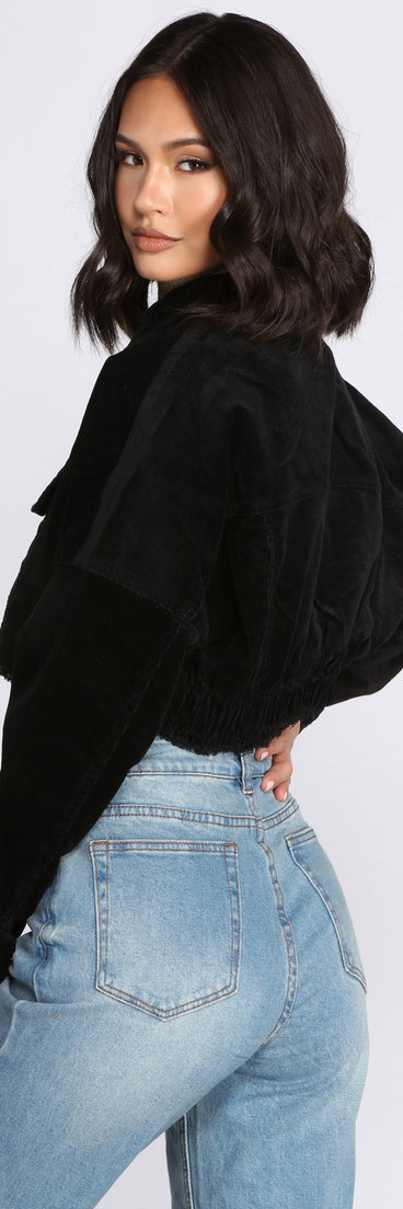 Button Up Corduroy Jacket helps create the best summer outfit for a look that slays at any event or occasion!