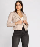 Asymmetric Zip Faux Leather Jacket helps create the best summer outfit for a look that slays at any event or occasion!