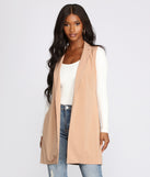 Belted and Poised Trench Vest helps create the best summer outfit for a look that slays at any event or occasion!