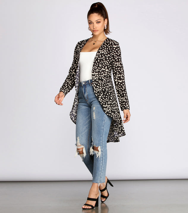 Spot Me Now Trench helps create the best summer outfit for a look that slays at any event or occasion!