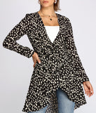 Spot Me Now Trench helps create the best summer outfit for a look that slays at any event or occasion!