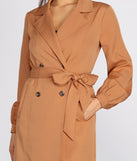Classically Chic Belted Trench for 2023 festival outfits, festival dress, outfits for raves, concert outfits, and/or club outfits