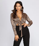 Chic And Sassy Crop Top
