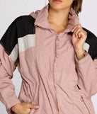 Rain Or Shine Nylon Color Block Anorak helps create the best summer outfit for a look that slays at any event or occasion!