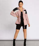 Rain Or Shine Nylon Color Block Anorak helps create the best summer outfit for a look that slays at any event or occasion!