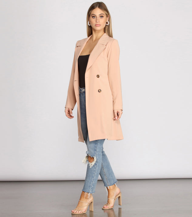 So Profesh Belted Trench helps create the best summer outfit for a look that slays at any event or occasion!