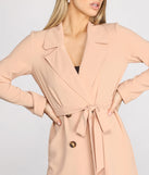 So Profesh Belted Trench helps create the best summer outfit for a look that slays at any event or occasion!