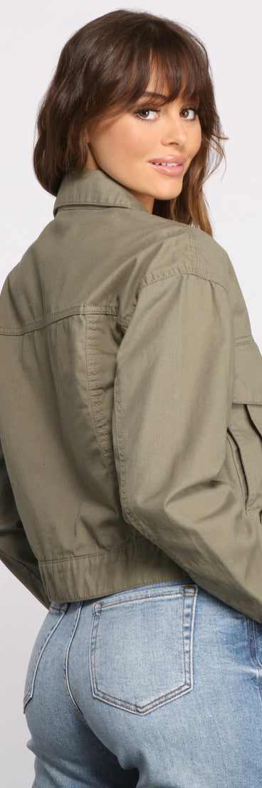 Show Them Who's Boss Oversized Twill Jacket helps create the best summer outfit for a look that slays at any event or occasion!