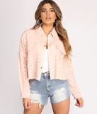 Easygoing Eyelet Cotton Jacket helps create the best summer outfit for a look that slays at any event or occasion!