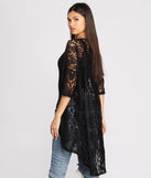 Wanderlust Beauty Lace Kimono for 2023 festival outfits, festival dress, outfits for raves, concert outfits, and/or club outfits