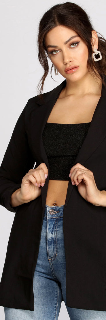 Power Play Classic Blazer helps create the best summer outfit for a look that slays at any event or occasion!