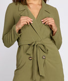 Cosmopolitan Chic Belted Trench Coat for 2023 festival outfits, festival dress, outfits for raves, concert outfits, and/or club outfits