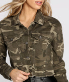 Take Charge Cropped Camo Jacket is a trendy pick to create 2023 festival outfits, festival dresses, outfits for concerts or raves, and complete your best party outfits!