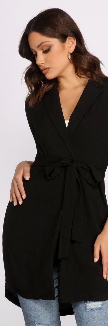 Dressed To Impress Belted Trench helps create the best summer outfit for a look that slays at any event or occasion!