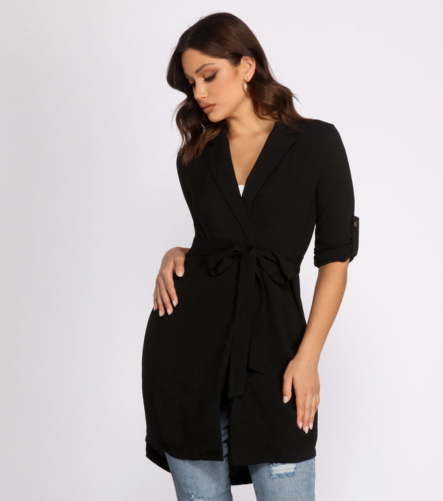 Dressed To Impress Belted Trench helps create the best summer outfit for a look that slays at any event or occasion!