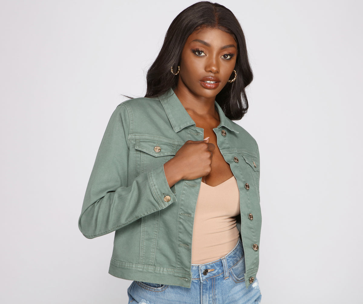 Windsor Casual Everyday Button Front Jacket Hamilton Place