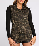 Stealth Mode Camo Vest helps create the best summer outfit for a look that slays at any event or occasion!