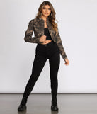 Distressed To Impress Cropped Jacket helps create the best summer outfit for a look that slays at any event or occasion!