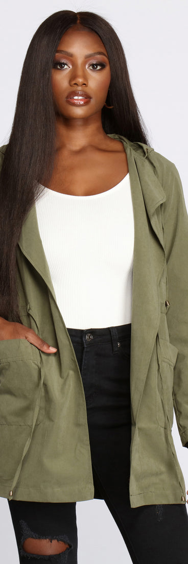 The Essential Anorak Jacket helps create the best summer outfit for a look that slays at any event or occasion!