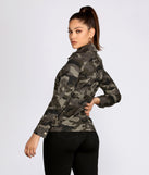 Makin' Time Lightweight Camo Jacket helps create the best summer outfit for a look that slays at any event or occasion!