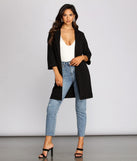 High Standards Long Blazer helps create the best summer outfit for a look that slays at any event or occasion!