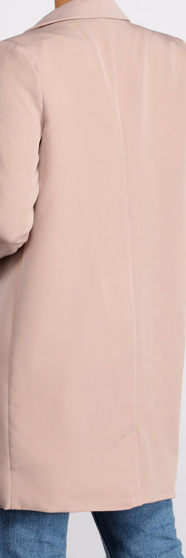 Pulling Power Moves Oversized Blazer helps create the best summer outfit for a look that slays at any event or occasion!