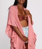 Just Relaxin' Ruffled Kimono for 2023 festival outfits, festival dress, outfits for raves, concert outfits, and/or club outfits