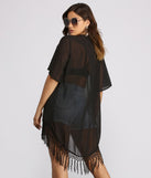 Keeping It Casual Tassel Kimono for 2023 festival outfits, festival dress, outfits for raves, concert outfits, and/or club outfits