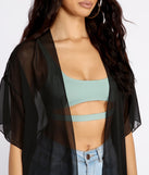 Classic Chiffon Kimono helps create the best summer outfit for a look that slays at any event or occasion!