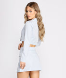She's A Boss Babe Cropped Jacket helps create the best summer outfit for a look that slays at any event or occasion!