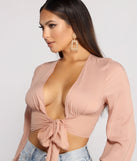 With fun and flirty details, Get Spotted Polka Dot Tie Front Top shows off your unique style for a trendy outfit for the summer season!
