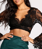 With fun and flirty details, Stunning Sheer Lace Top shows off your unique style for a trendy outfit for the summer season!