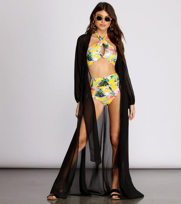 See Right Through You Long Sheer Duster helps create the best summer outfit for a look that slays at any event or occasion!