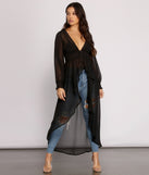 The trendy Effortless Beauty Chiffon High Low Top is the perfect pick to create a holiday outfit, new years attire, cocktail outfit, or party look for any seasonal event!