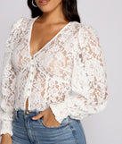 With fun and flirty details, Luxe and Lace Rhinestone Cardigan shows off your unique style for a trendy outfit for the summer season!