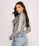 Stay Stylish And Sultry Moto Jacket helps create the best summer outfit for a look that slays at any event or occasion!