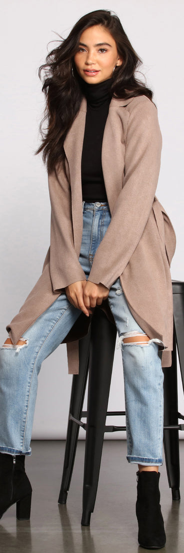 Lovin' The Layers Belted Trench helps create the best summer outfit for a look that slays at any event or occasion!