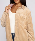 With fun and flirty details, Keep It Trendy Reversible Shacket shows off your unique style for a trendy outfit for the summer season!