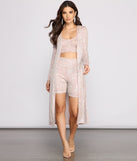 Sassy In Sequins Long Sleeve Duster helps create the best summer outfit for a look that slays at any event or occasion!