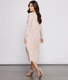 Sassy In Sequins Long Sleeve Duster for 2023 festival outfits, festival dress, outfits for raves, concert outfits, and/or club outfits