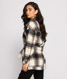 The One Belted Flannel Shacket for 2023 festival outfits, festival dress, outfits for raves, concert outfits, and/or club outfits