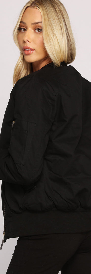 Edgy Chic Bomber Jacket helps create the best summer outfit for a look that slays at any event or occasion!