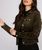 On That Basic Vibe Corduroy Jacket helps create the best summer outfit for a look that slays at any event or occasion!