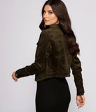 On That Basic Vibe Corduroy Jacket helps create the best summer outfit for a look that slays at any event or occasion!