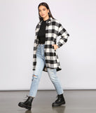 With fun and flirty details, Bet On It Oversized Plaid Shacket shows off your unique style for a trendy outfit for the summer season!