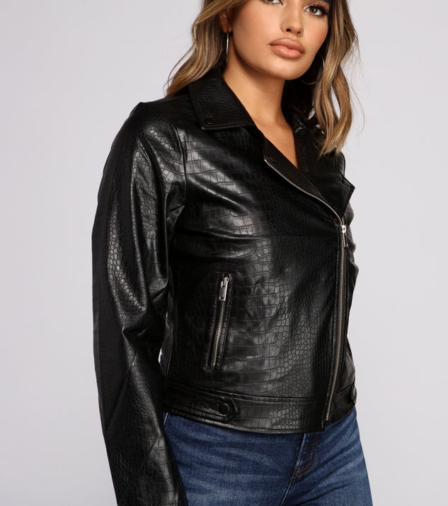 ジャケット・アウター Power shoulder leather jacket Edgy Moto Style Women's Real Leather Asymmetrical Jacket
